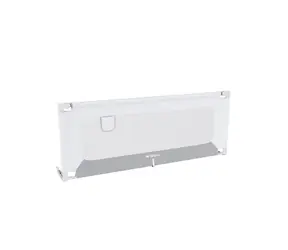 Tulano Cover 48 Bezpečnostní zábradlí na postel 180 cm bílo-šedá