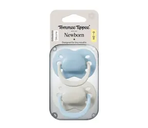 Tommee Tippee Newborn silikonový dudlík 0-2m BOY 2ks - více barevných variant 