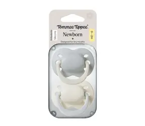 Tommee Tippee Newborn silikonový dudlík 0-2m GIRL 2ks - více barevných variant 