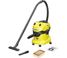 Kärcher WD 4-18 Dual V-20/22 / Víceúčelový vysavač / 380W / 18V / mokré & suché vysávání