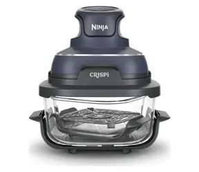 Ninja Crispi FN101EUGY šedá / horkovzdušná fritéza / 1700 W / 3.8l / 4 funkce / 40°C - 240°C