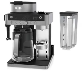 Ninja Prestige CFN802EU stříbrná / kapslový/překapávací kávovar / 1650 W / 19 bar / 1.8l 