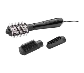 BaByliss AS128E černá / horkovzdušná kulma / 1000 W / 2 teploty / ionizace / studený vzduch / 3 nástavce