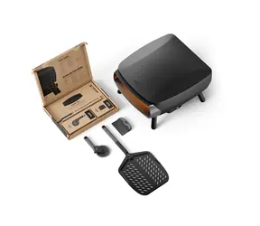 Witt Piccolo Rotante 13" černá + toolbox / pec na pizzu / 500°C / na plyn / pizza do 33cm