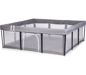CHIPOLINO Dětská ohrádka Easy Grey