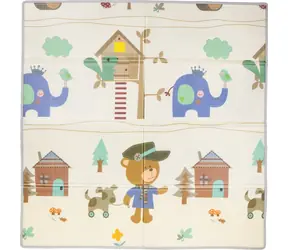 CHIPOLINO Dětská podložka na hraní 113x174cm Medvídek