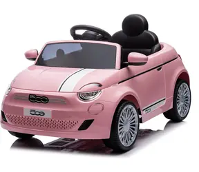 CHIPOLINO Elektrické auto FIAT 500 Pink