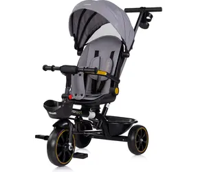 CHIPOLINO Tříkolka se stříškou Max Sport 2v1 Anthracite