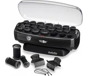 Rozbaleno - BaByliss RS035E / Elektrické natáčky / 20 ks natáček / 20 ks sponek / 10 ks skřipců / box s víkem / černá / rozbaleno