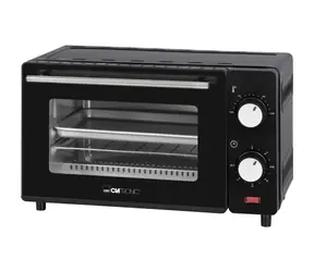 Rozbaleno - Clatronic MB 3746 černá / Mini trouba / 650W / 8L / 100°C - 230°C / rozbaleno