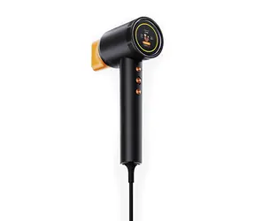 Powerton SMART IONAI černá / Plazmový fén na vlasy s AI / 1600W / 3 rychlosti / 3 teploty 