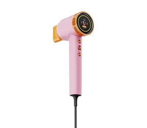 Powerton SMART IONAI růžová / Plazmový fén na vlasy s AI / 1600W / 3 rychlosti / 3 teploty 