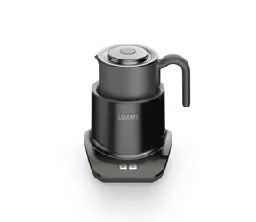 Rozbaleno - Lauben Milk Frother 550BC černá/elektrický pěnič mléka/550W / až 300 ml / 3 funkce / indukční technologie  / rozbaleno