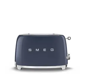 SMEG TSF01NBEU tmavě modrá / Topinkovač / 950 W / 2 sloty / 2 topinky / 11 stupňů opečení