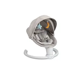 Kidnort Drom Elektrické houpátko šedá / Bluetooth / USB
