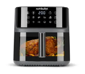 Nutribullet CrispLite Vision NBA0811DG černá matná / 8 l / 2000 W