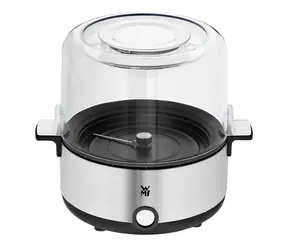 WMF KITCHENminis popkornovač stříbrno-černá / 250 W/ 2.2L