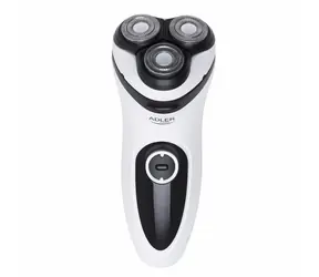 Adler AD 2910 bílá / Pánský holicí strojek / 60 min provoz / USB nabíjení