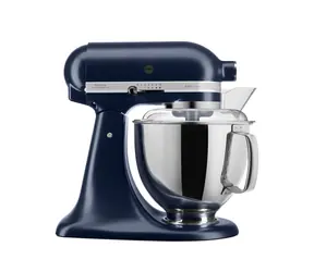 Rozbaleno - KitchenAid 5KSM175PSEIB inkoustově modrá / Kuchyňský robot Artisan / 4.8 l / 300 W /  10 rychlostí / rozbaleno