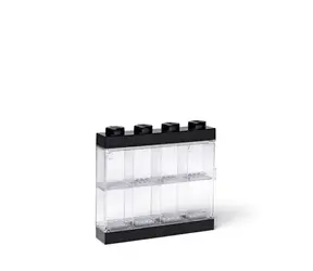 LEGO® sběratelská skříňka na 8 minifigurek - černá / od 3 let