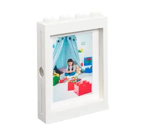 LEGO® fotorámeček - bílá / 268 x 47 x 193 mm