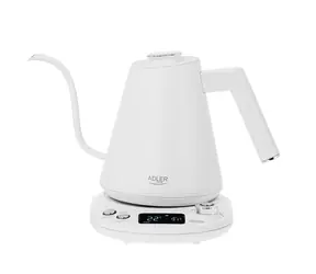Adler AD 1349 bílá / Rychlovarná konvice / 1100 W / 1L