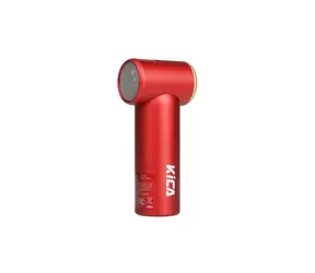 Rozbaleno - KiCA Jet Fan Mini Turbo červená / aku ventilátor / 3000 mAh / rozbaleno