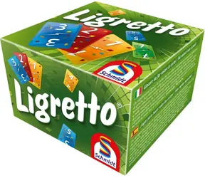 SCHMIDT Ligretto - ZELENÁ / Délka hry: 30 minut / Počet hráčů: 2 - 4 / od 8 let