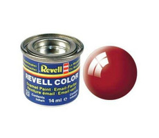 Revell Emailová barva č.31 - lesklá - ohnivě rudá (14ml)