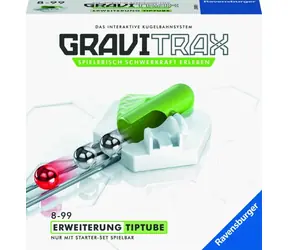 Ravensburger GraviTrax Zásobník / 1x zásobník / 1x dlouhá kolejnice / 2x střední kolejnice / 3x krátká kolejnice
