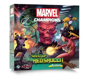 ADC Blackfire Marvel Champions: Vzestup Red Skulla - rozšíření / Délka hry: 90 minut / Počet hráčů: 1 - 4 / od 14 let