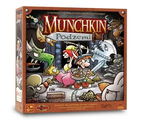 ADC Blackfire Munchkin: Podzemí / Délka hry: 90 minut / Počet hráčů: 2 - 5 / od 14 let