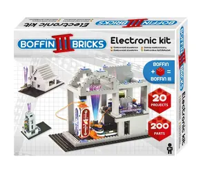 Boffin III Bricks / 200 součástek / 20 projektů / od 8 let