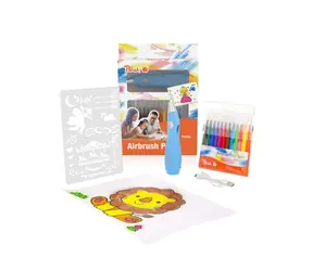 Peach Airbrush Set - PO150 / Sada foukací fixy + šablona