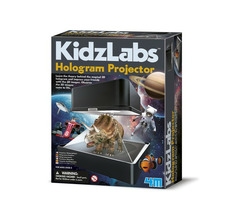 4M KidzLabs Hologramm Projektor / sada 3D obrázků s projektorem / od 8 let
