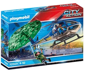 Playmobil® City Action 70569 Policejní vrtulník: Pronásledování padáku / od 4 let