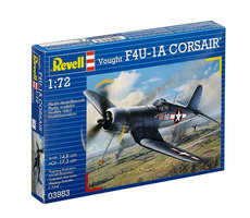 Revell Vought F4U-1A Corsair / Plastikový model / 1:72 / Počet dílků 63 / Doporučený věk: od 10 let