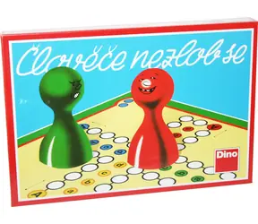 DINO Člověče nezlob se! / Délka hry: 30 min. / Počet hráčů: 2-6 / od 6 let