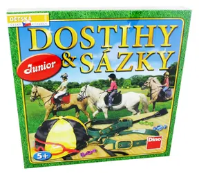 DINO Dostihy a sázky JUNIOR / Délka hry: 60 min. / Počet hráčů: 2-6 / od 9 let