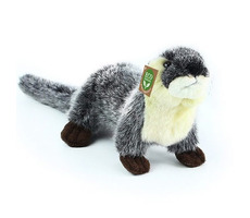 RAPPA Plyšová vydra 18 cm / ECO-FRIENDLY / od 0 měsíců
