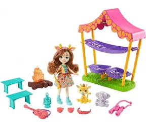 Mattel Enchatimals TM33 Jedeme tábořit herní set / od 4 let