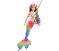Mattel GTF89 Barbie Dreamtopia - Duhová mořská panna