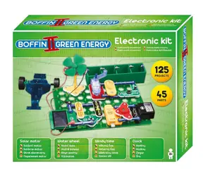 Boffin II Zelená Energie / 45 součástek / 125 projektů / od 8 let
