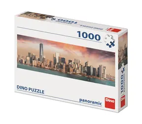 DINO Manhanttan za soumraku 1000 panoramic Puzzle / 1000 dílků / od 15 let