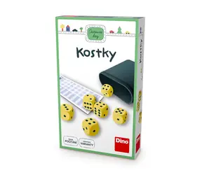 DINO Kostky - Cestovní hra / Počet hráčů: 2 / od 7 let