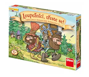 DINO Loupežníci třeste se! / Délka hry: 20 min. / Počet hráčů: 2-6 / od 5 let
