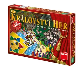 DINO Království her (365 her) / Délka hry: 30 minut / Počet hráčů: od 1 / od 4 let