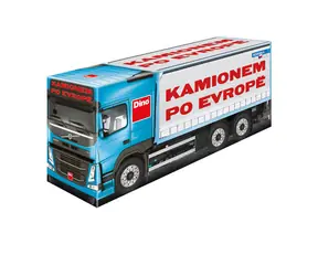 DINO Kamionem pro evropě / Délka hry: 60 minut / Počet hráčů: 2-6 / od 10 let
