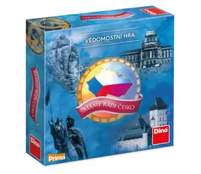 DINO Máme rádi Česko / Délka hry: 30 minut / Počet hráčů: 2-16 / od 10 let