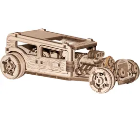 Wooden City 3D Puzzle Hot Road / 141 dílů / od 14 let